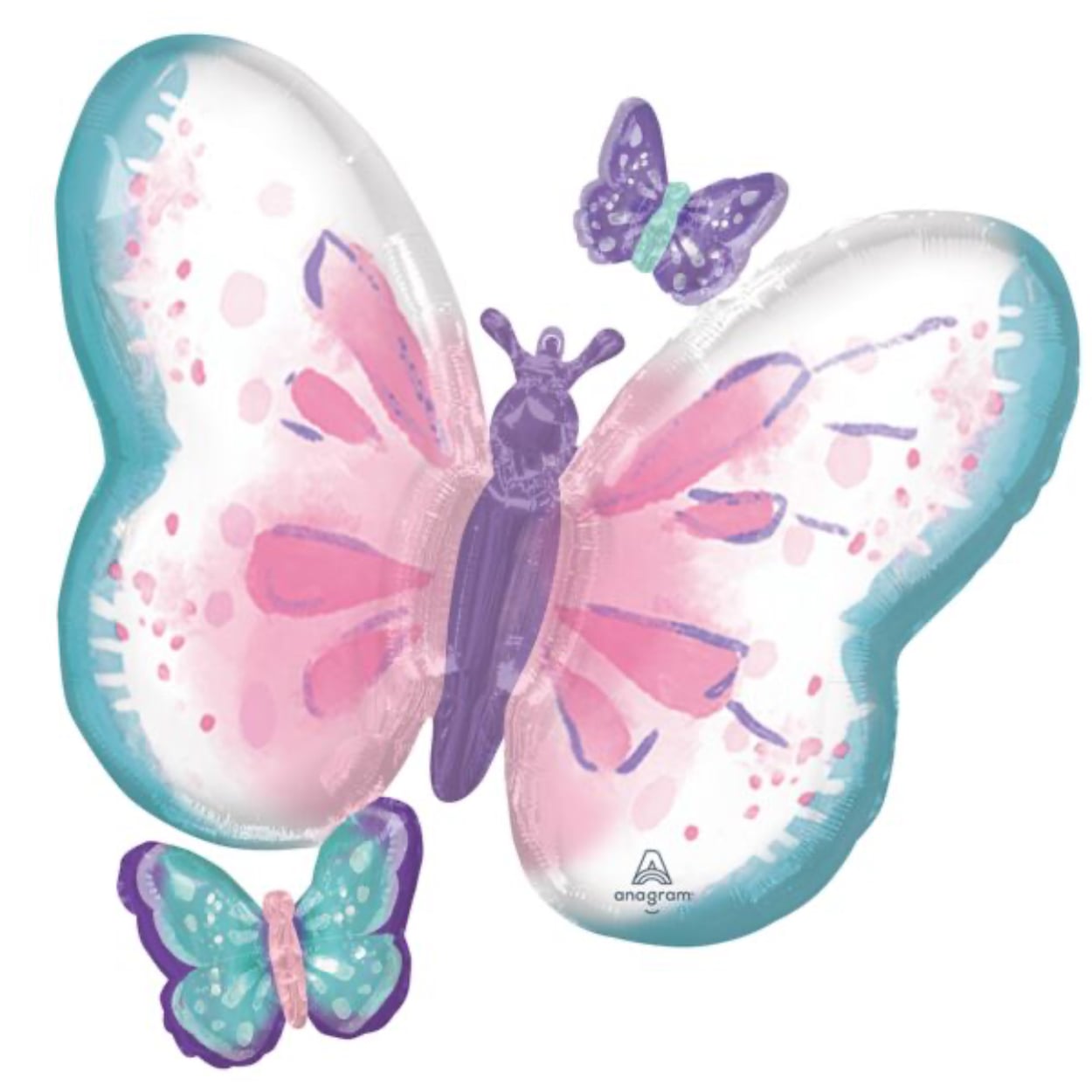 42887-2.jpg 29" Flutters Butterfly Balloon #167 - Image 1