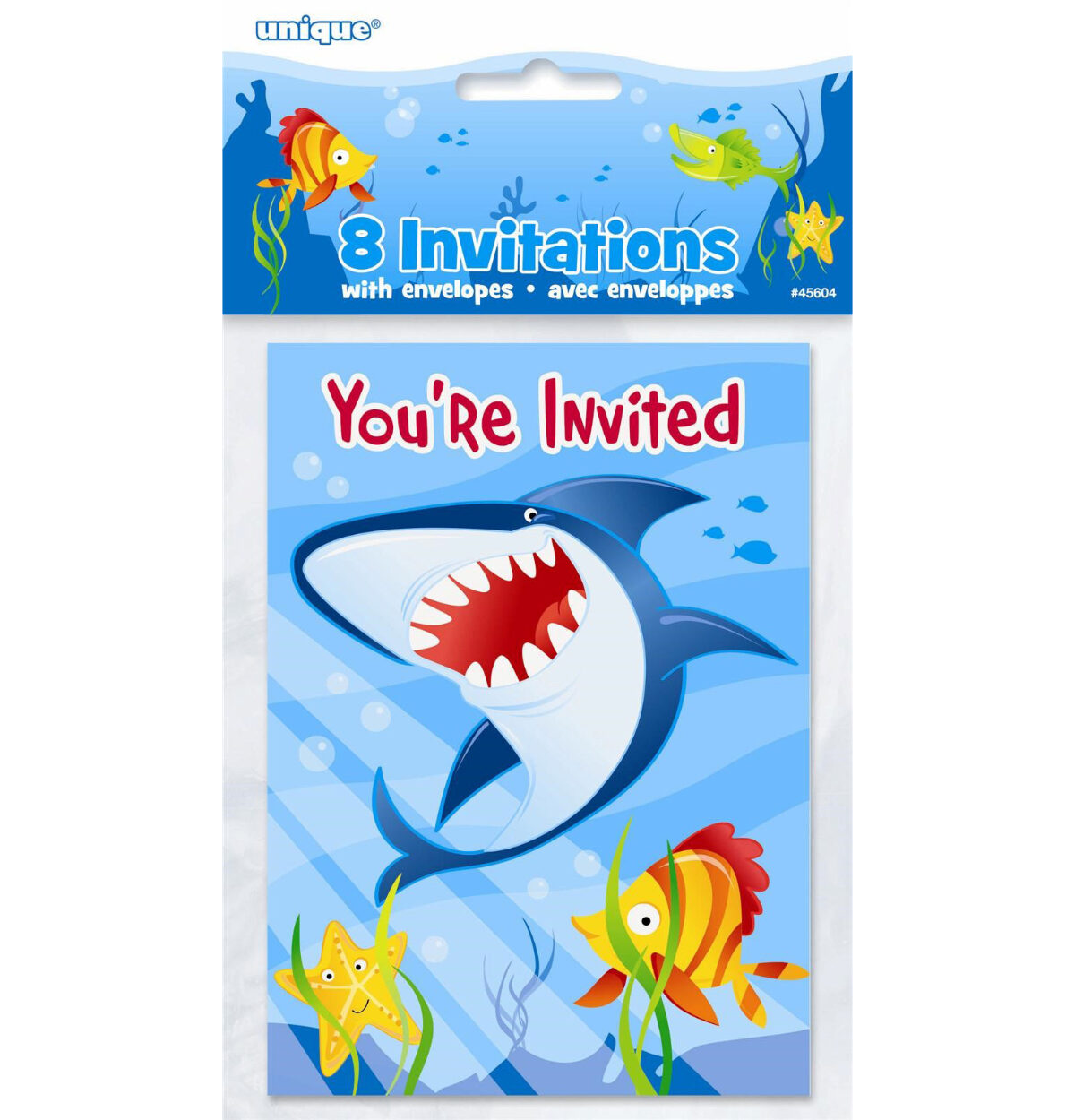 Fin Friends Invitations 8ct.