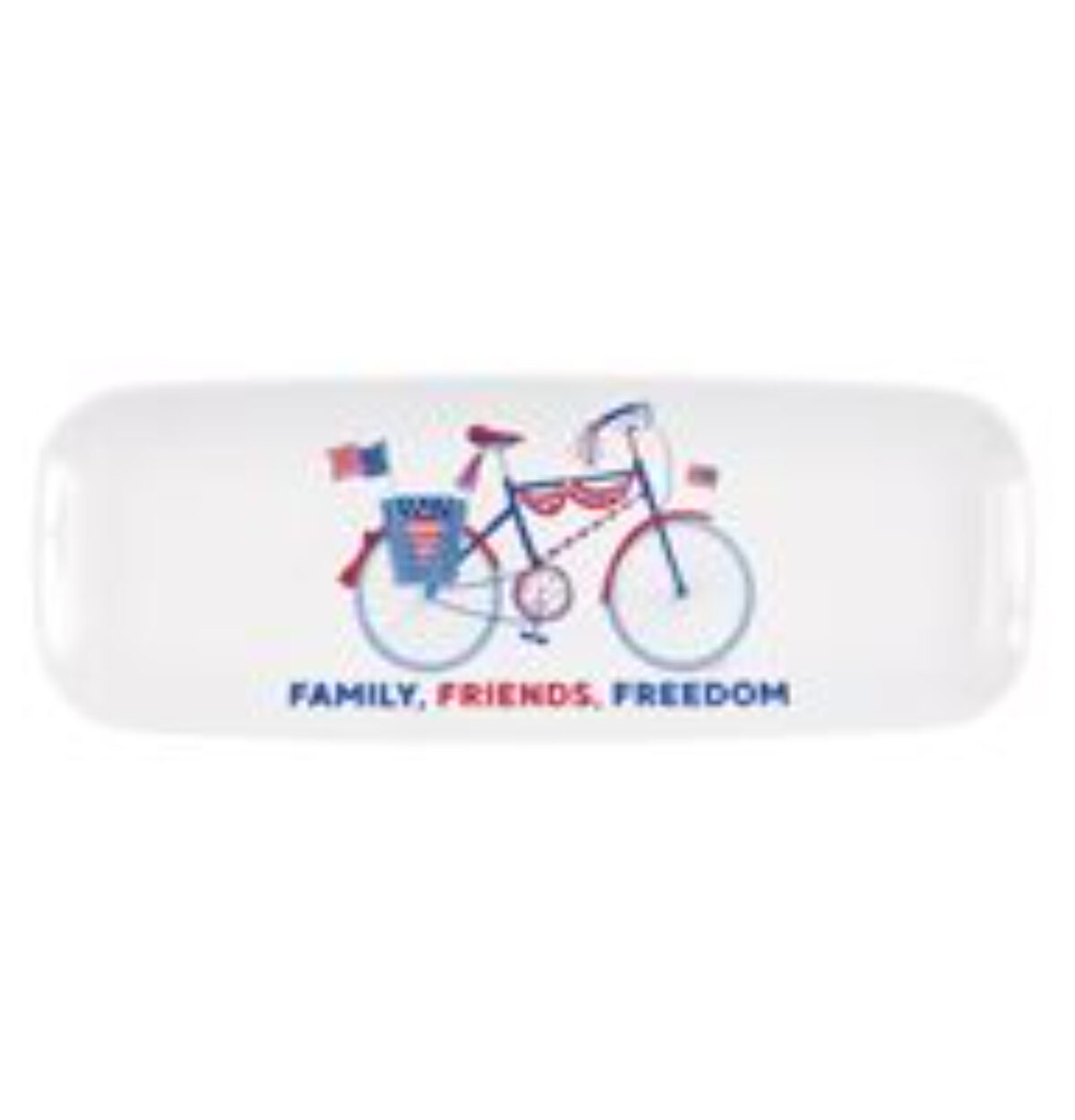 Patriotic Plastic Serving Tray