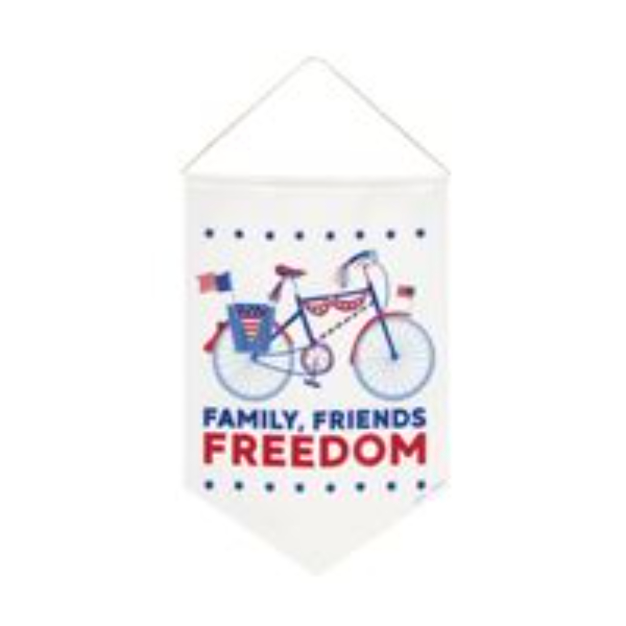 66731955_291_200x200.jpg Patriotic Fabric Pennant Sign - Image 1
