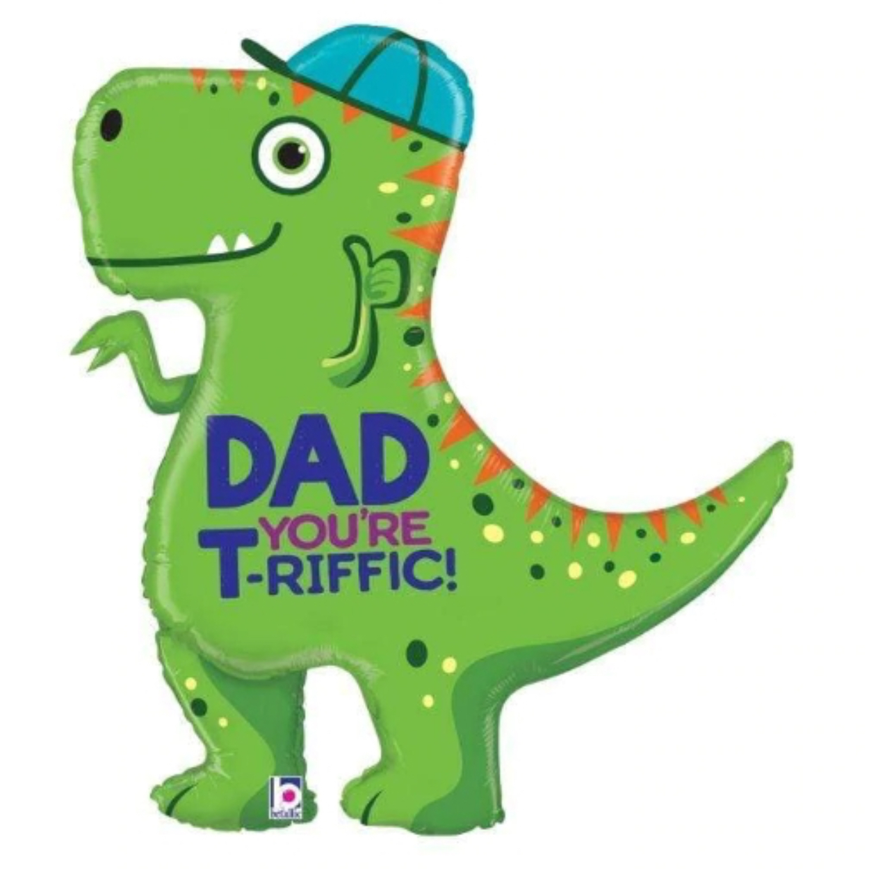 B35941-2.jpg 35" T REX DAD BALLOON SHAPE - Image 1