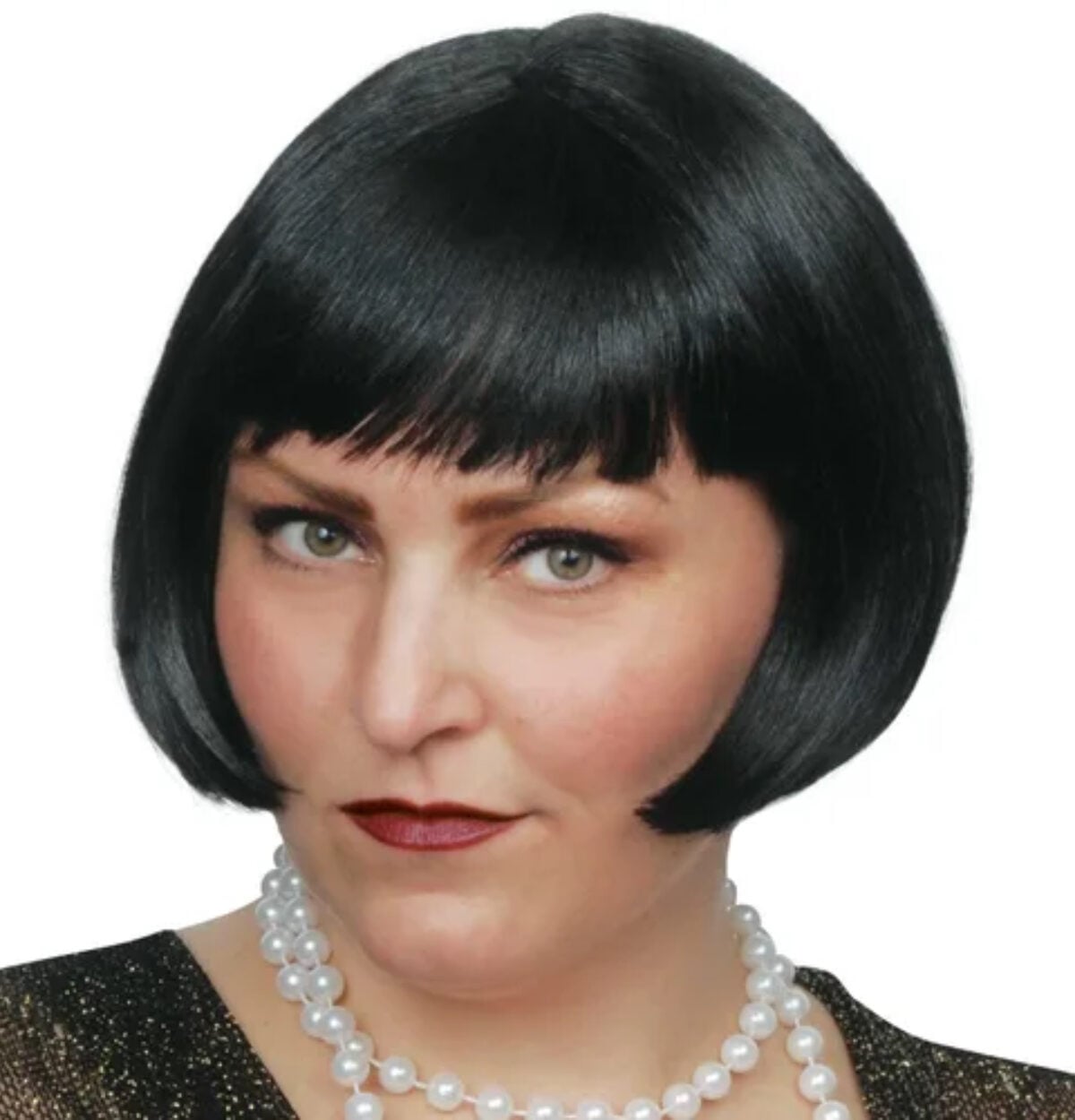 THE FLAPPER WIG - BLACK
