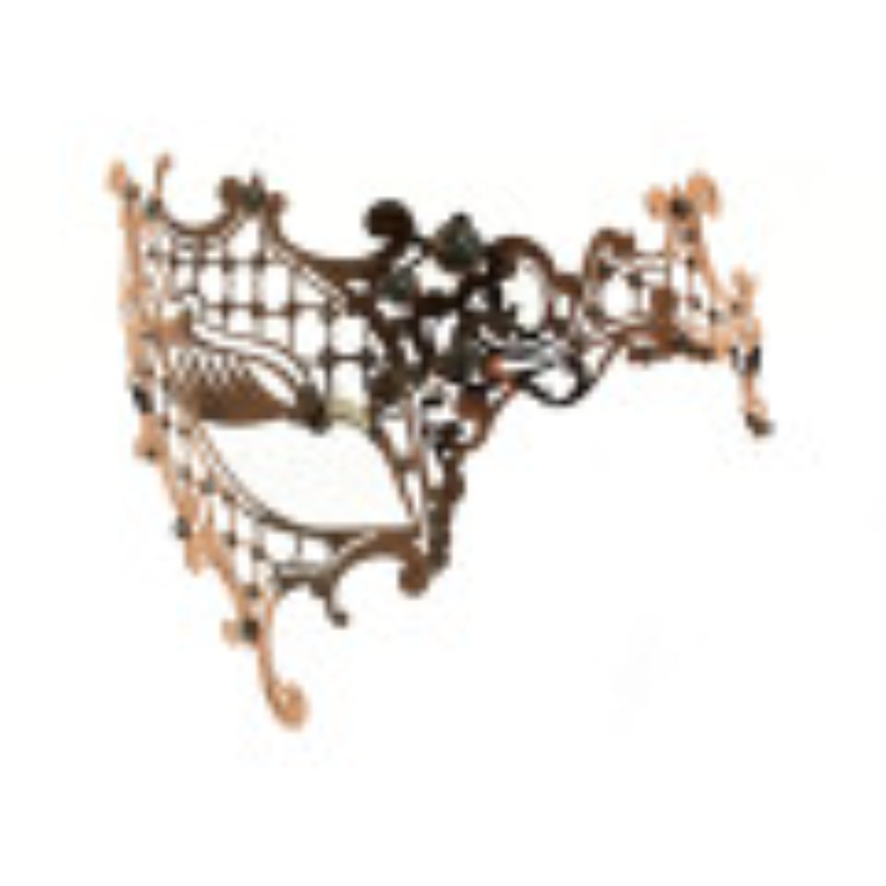 M7131RG-120x120w.jpg ROSE GOLD FILIGREE MASK - Image 1