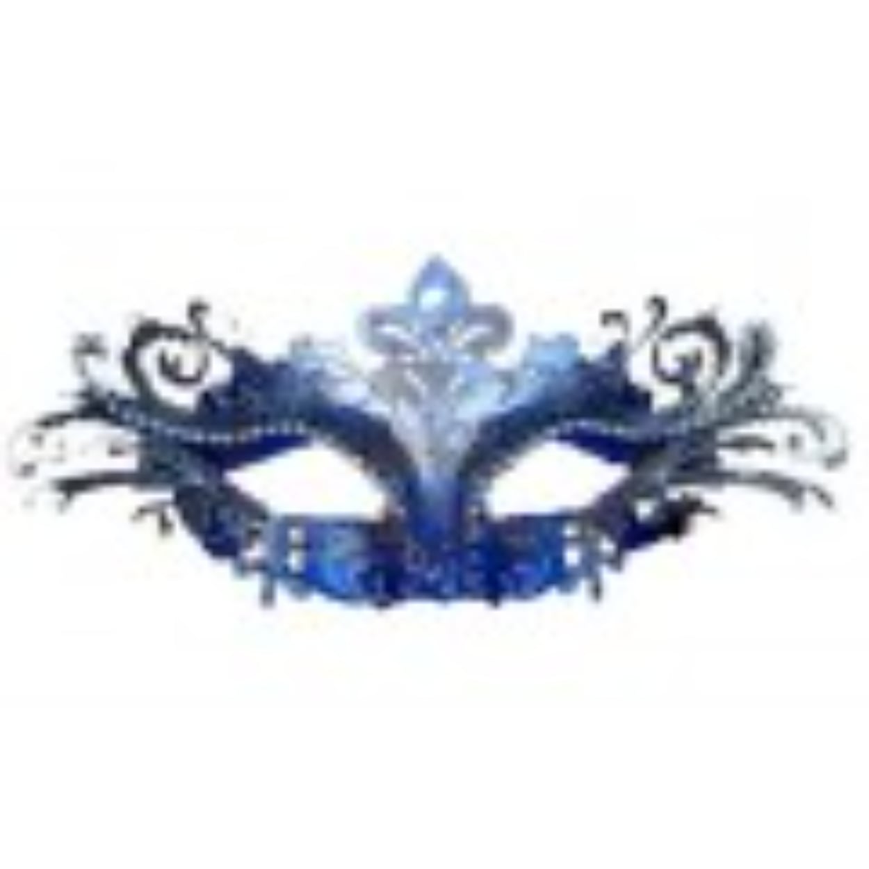 M7200BuS-120x120w.jpg BLUE SILVER FILIGREE MASK - Image 1