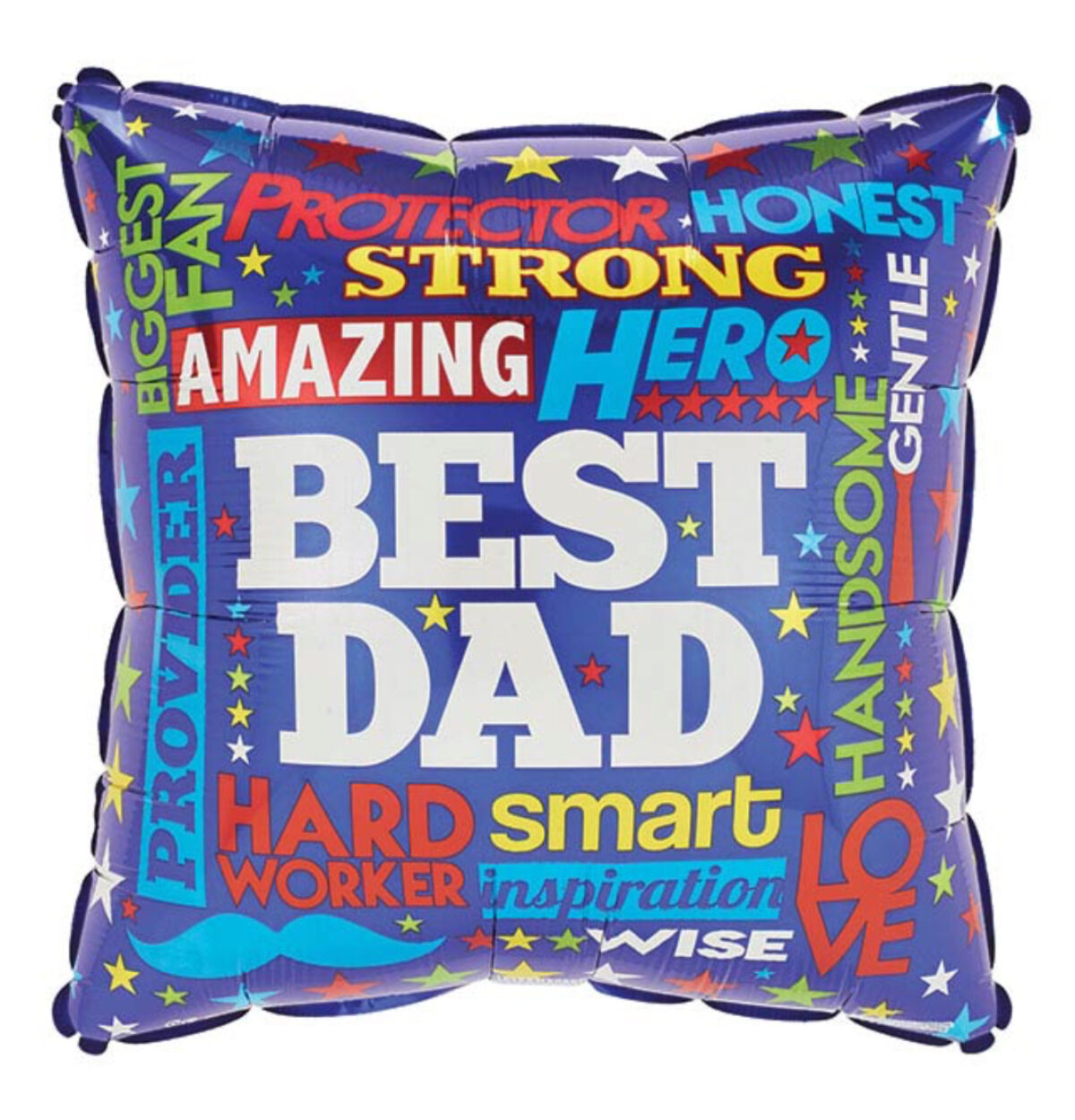 17"DAD MR DAD ON SQUARE BALLOON