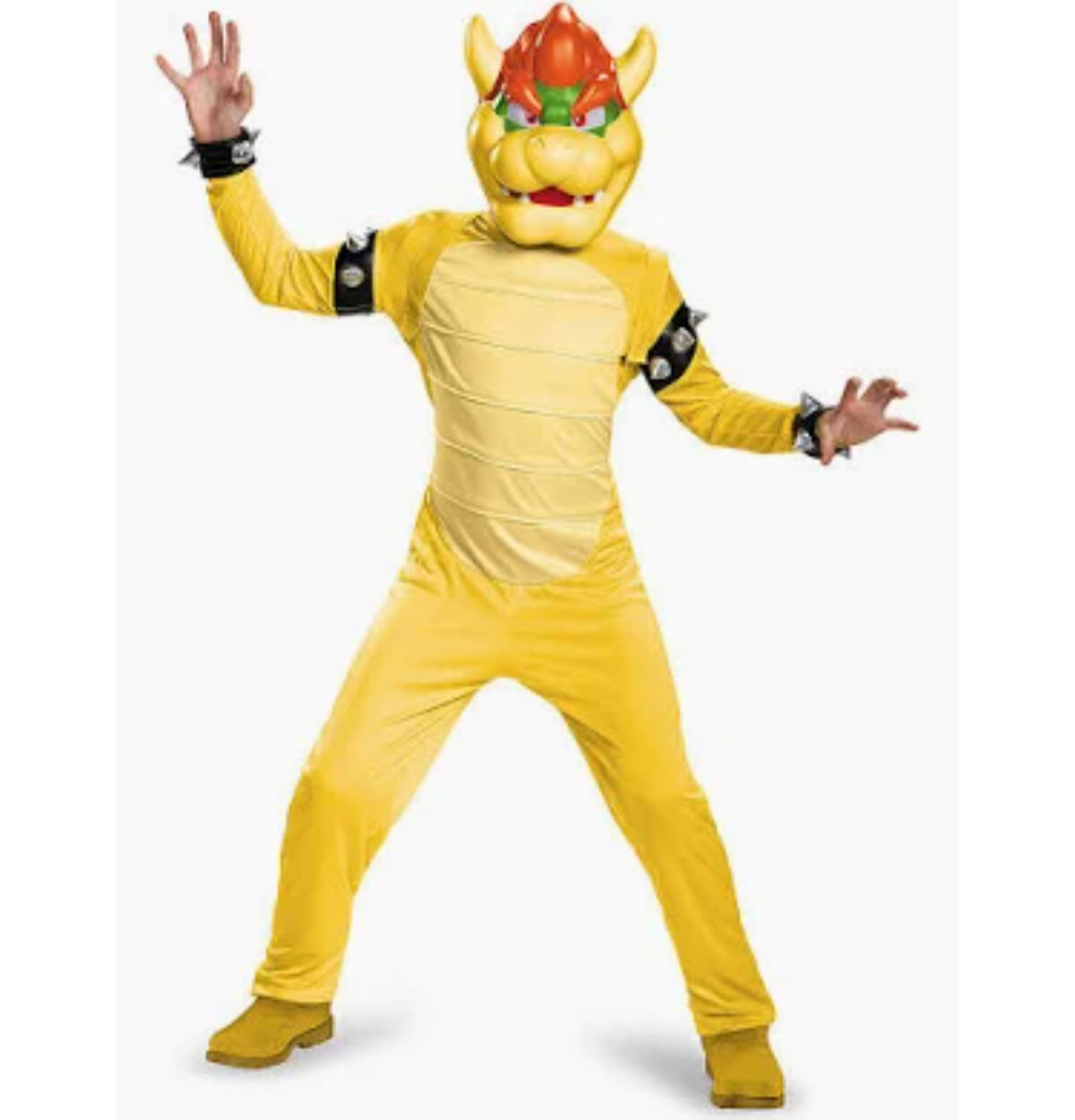 Child BOWSER DELUXE Costume - Nintendo LARGE 10 - 12