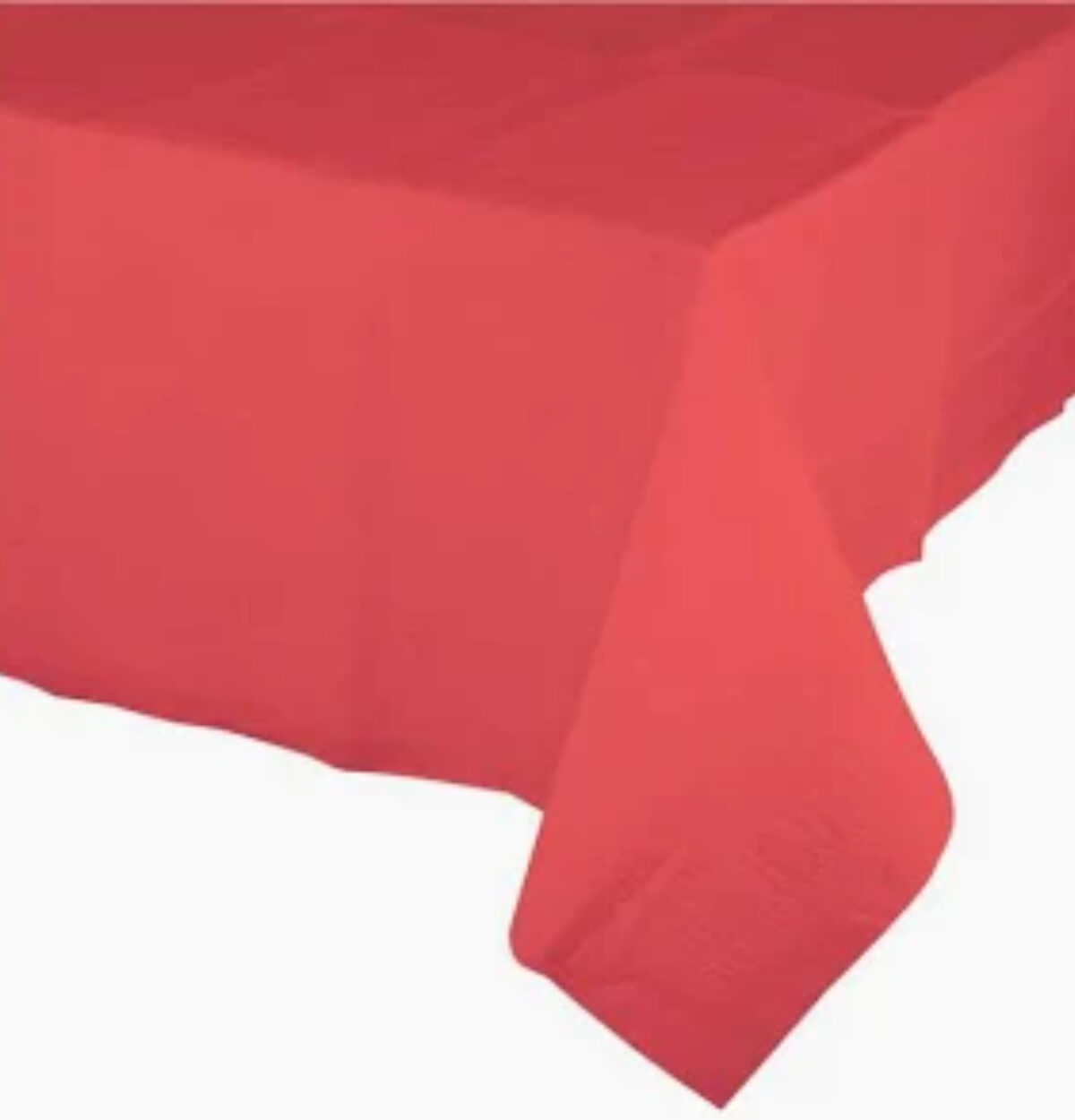 Coral Tissue-Poly Table Cover 54"x108"