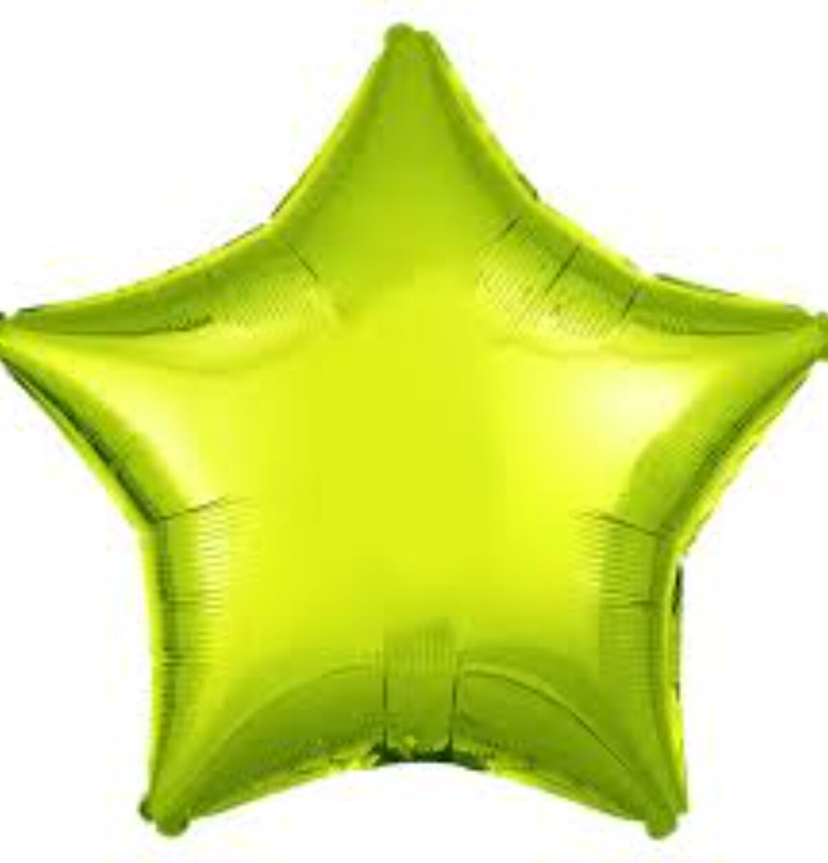 18'' Lime Green Star Balloon #811