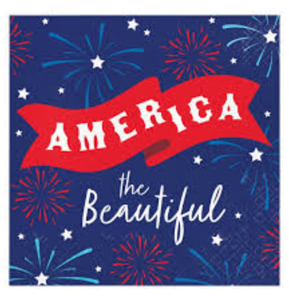 Lady Liberty Lunch Napkins 16ct.