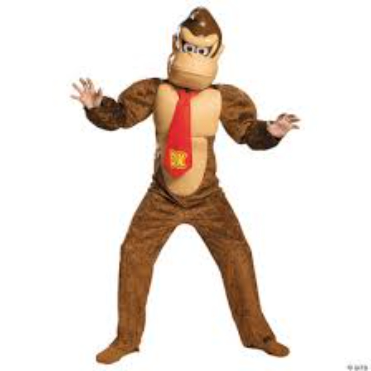 download-2026-06-08T164447-310-2.jpg Child Donkey Kong Deluxe 7-8 Costume - Image 1
