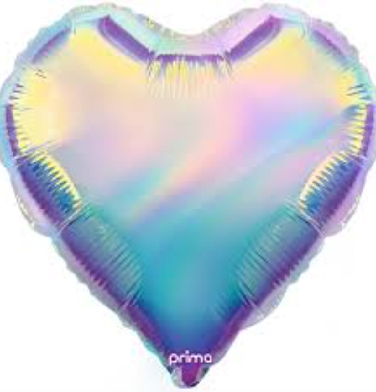 18" Iridescent Heart Balloon
