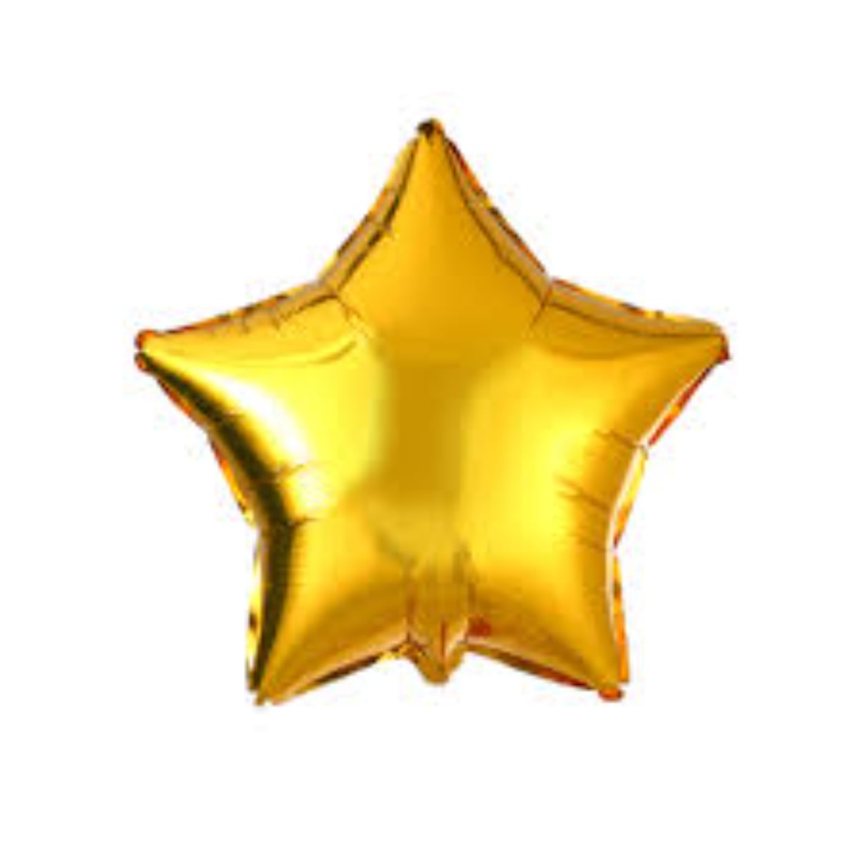 download-98.jpg 18" Gold Star Balloon #760 - Image 1