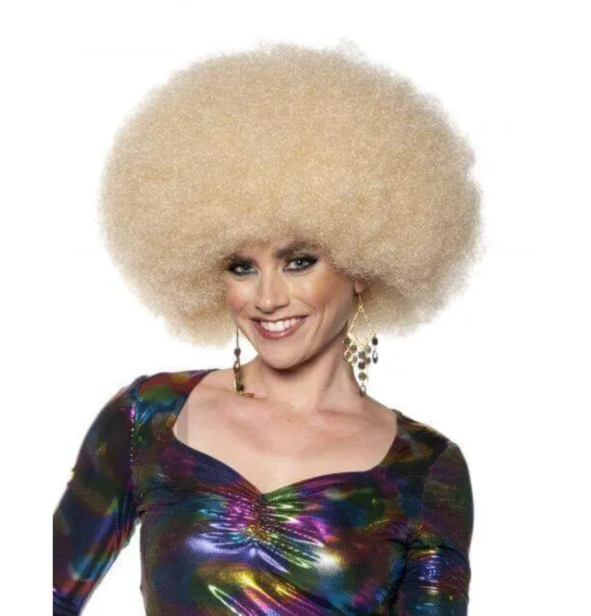 Blonde Jumbo Afro Wig