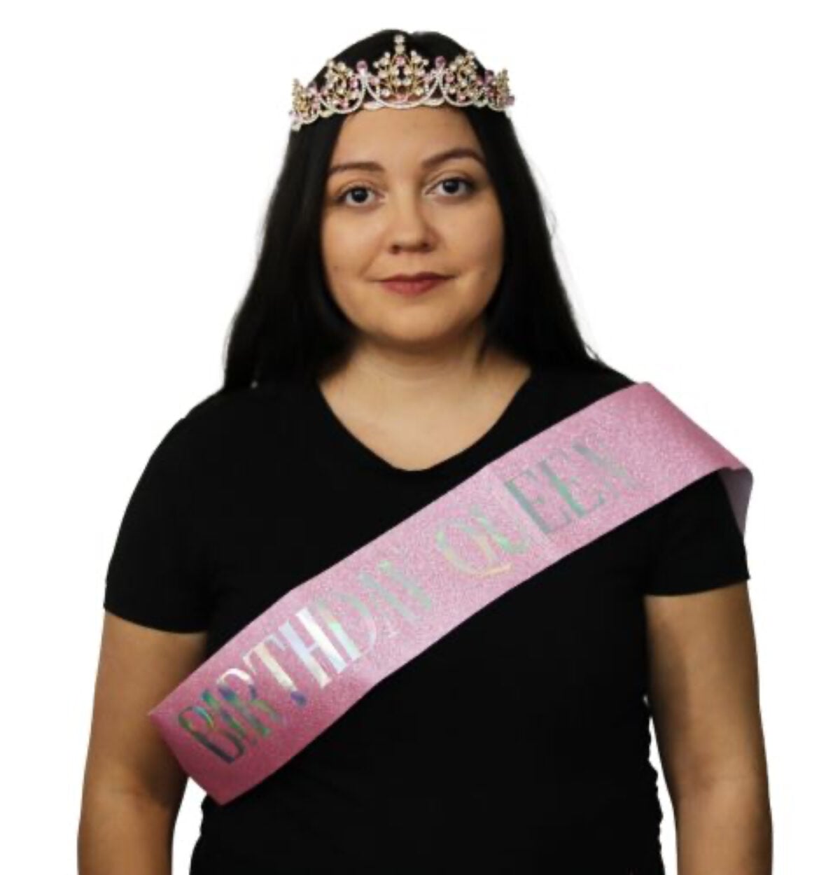 Birthday Queen Sash and Tiara