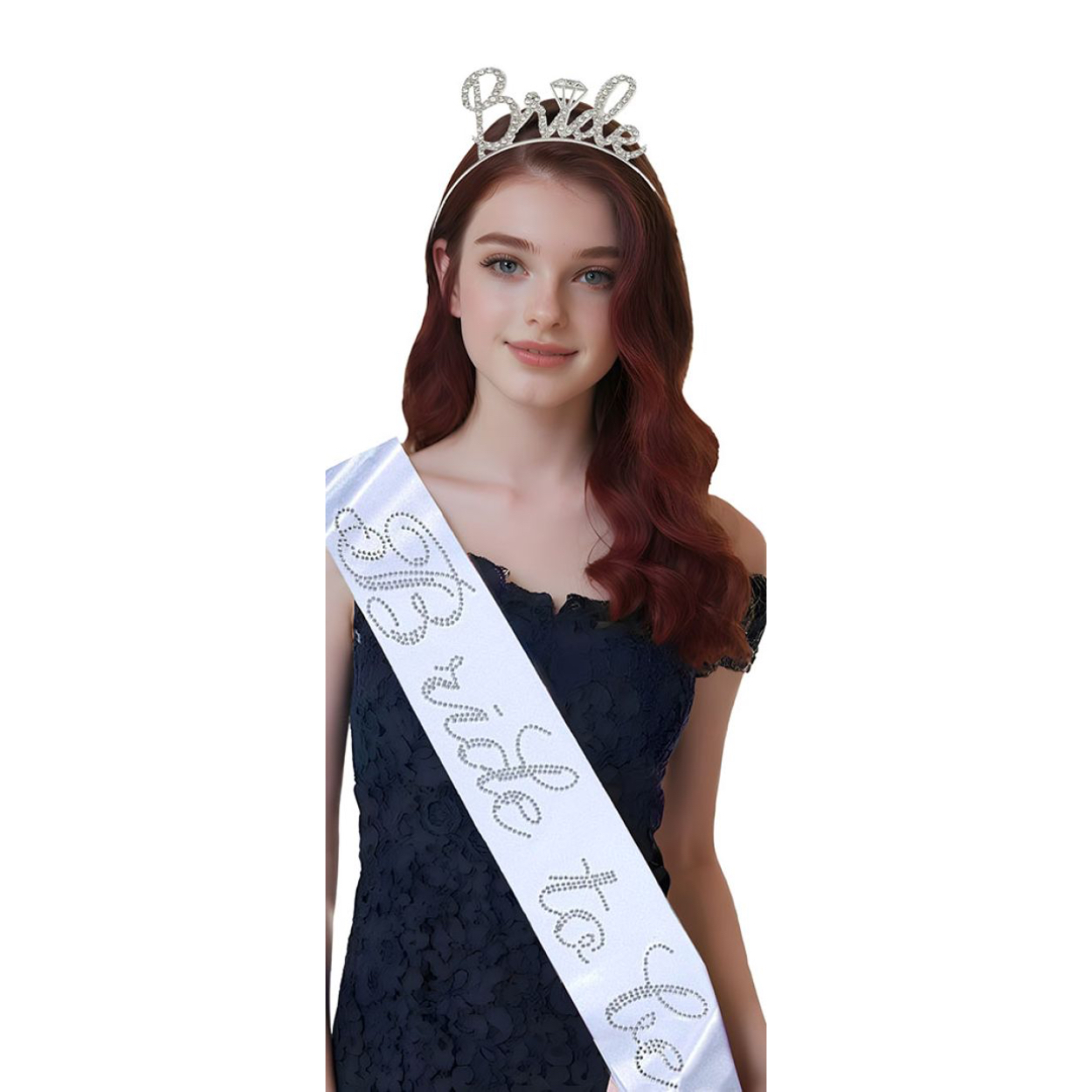 revId-14204-99-1203-w500-h1238.jpg Bride to Be Sash and Tiara - Image 1