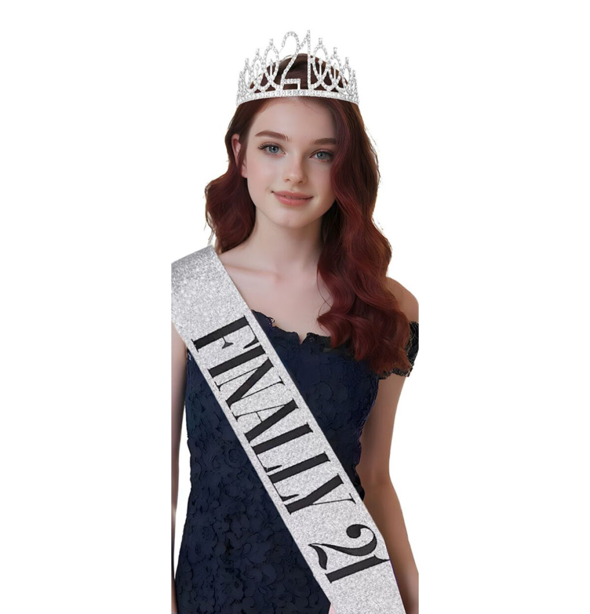 Finally 21 Sash and Tiara