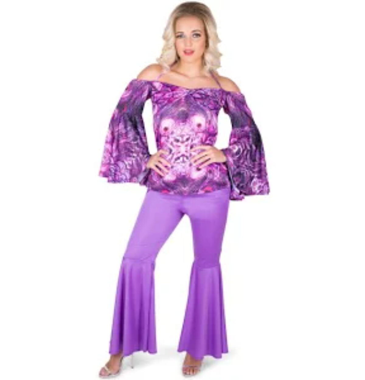 70S HIPSTER GIRL WOMEN'S COSTUME X-LARGE 18-20
