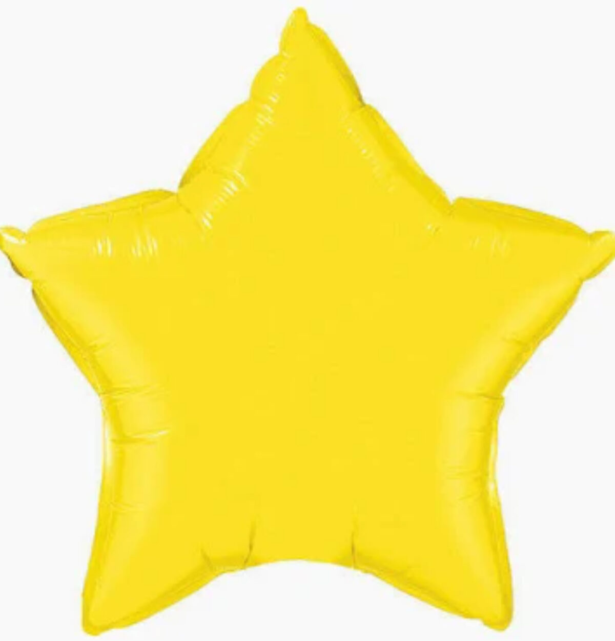 18" Yellow Star Balloon #742