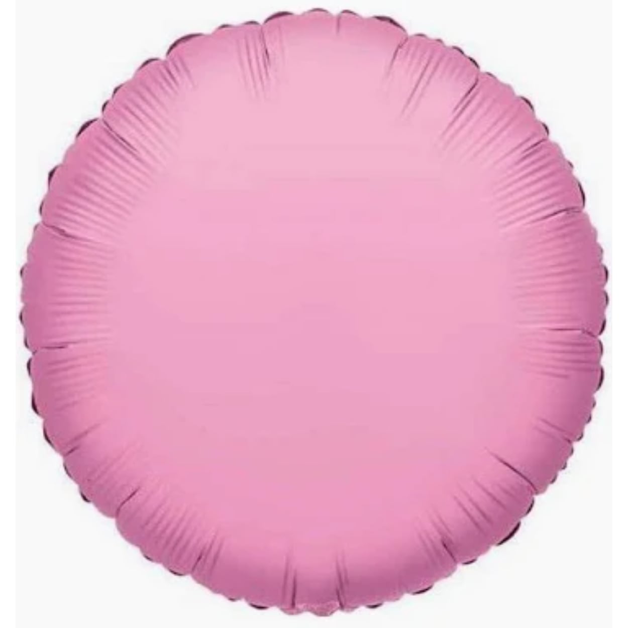 shopping-51.jpg 18" Matte Pink Round Balloon #700 - Image 1