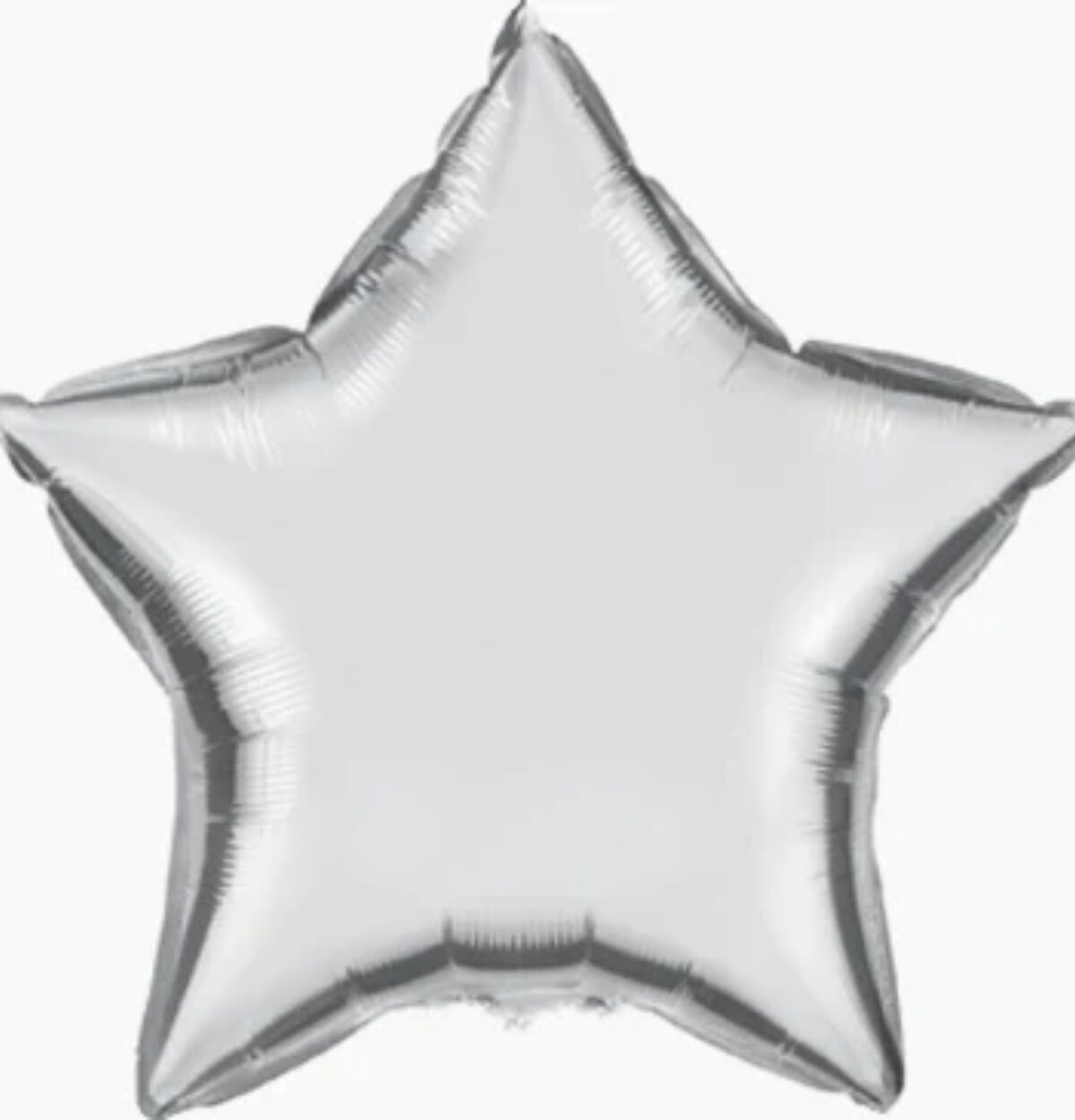 18" Silver Star Balloon #754