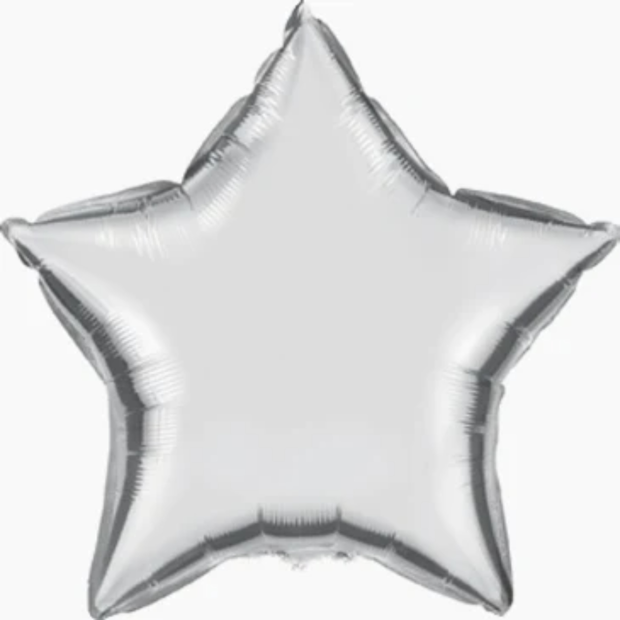 shopping-59.jpg 18" Silver Star Balloon #754 - Image 1