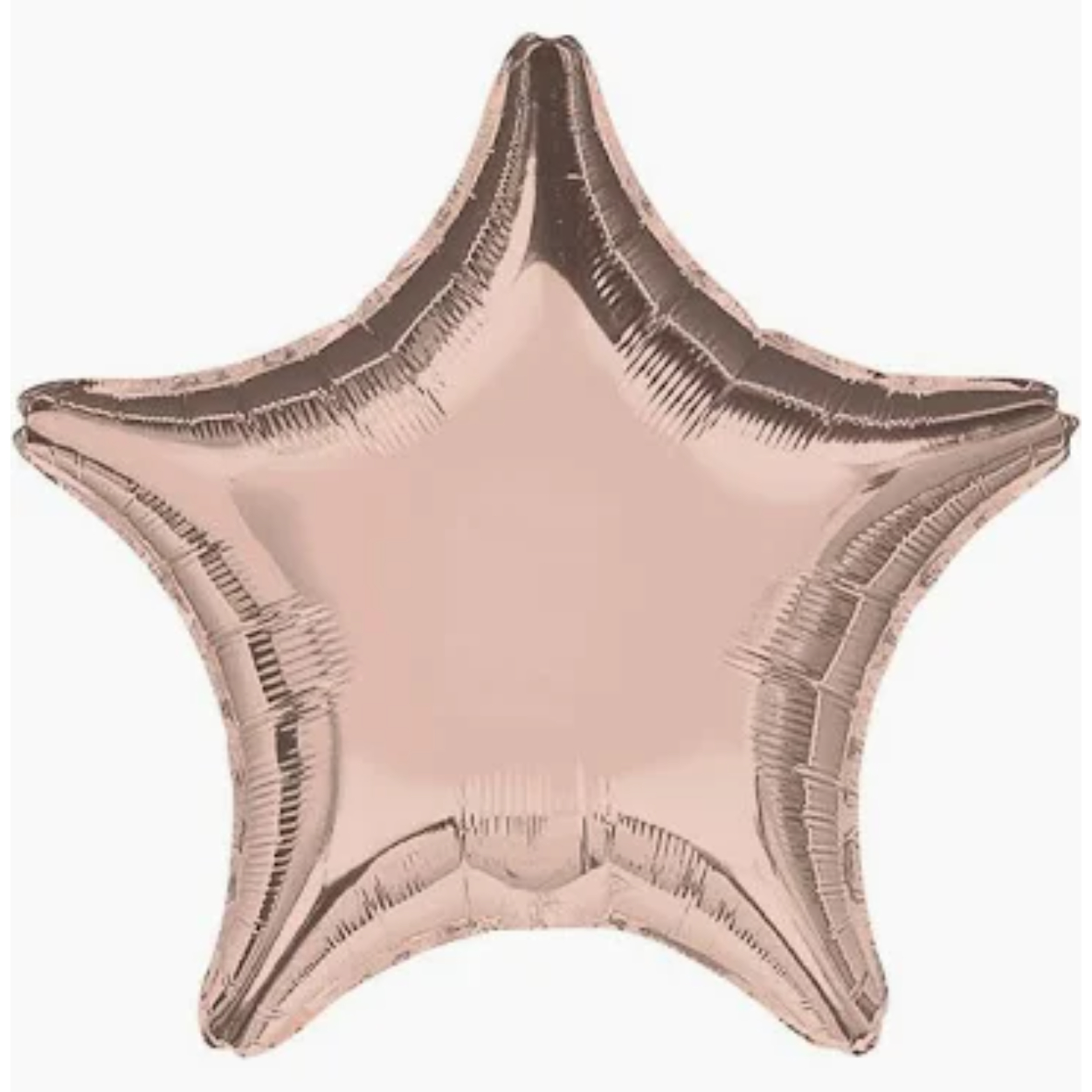shopping-68-1.jpg 18" Rose Gold Star Balloon #718 - Image 1