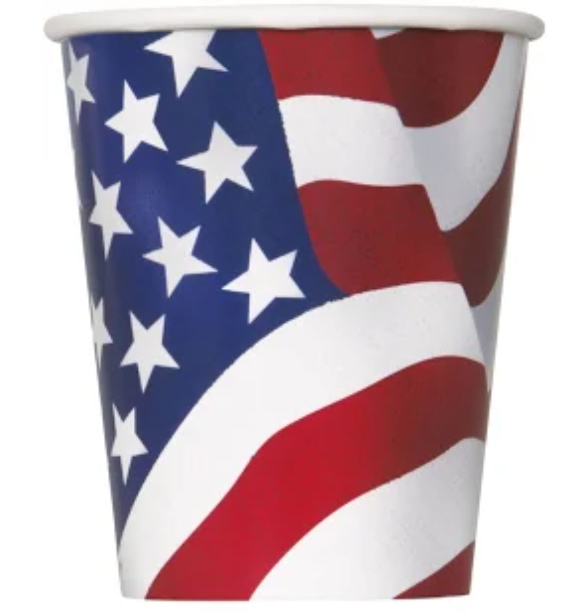 USA Flag 9oz Paper Cups 8ct.