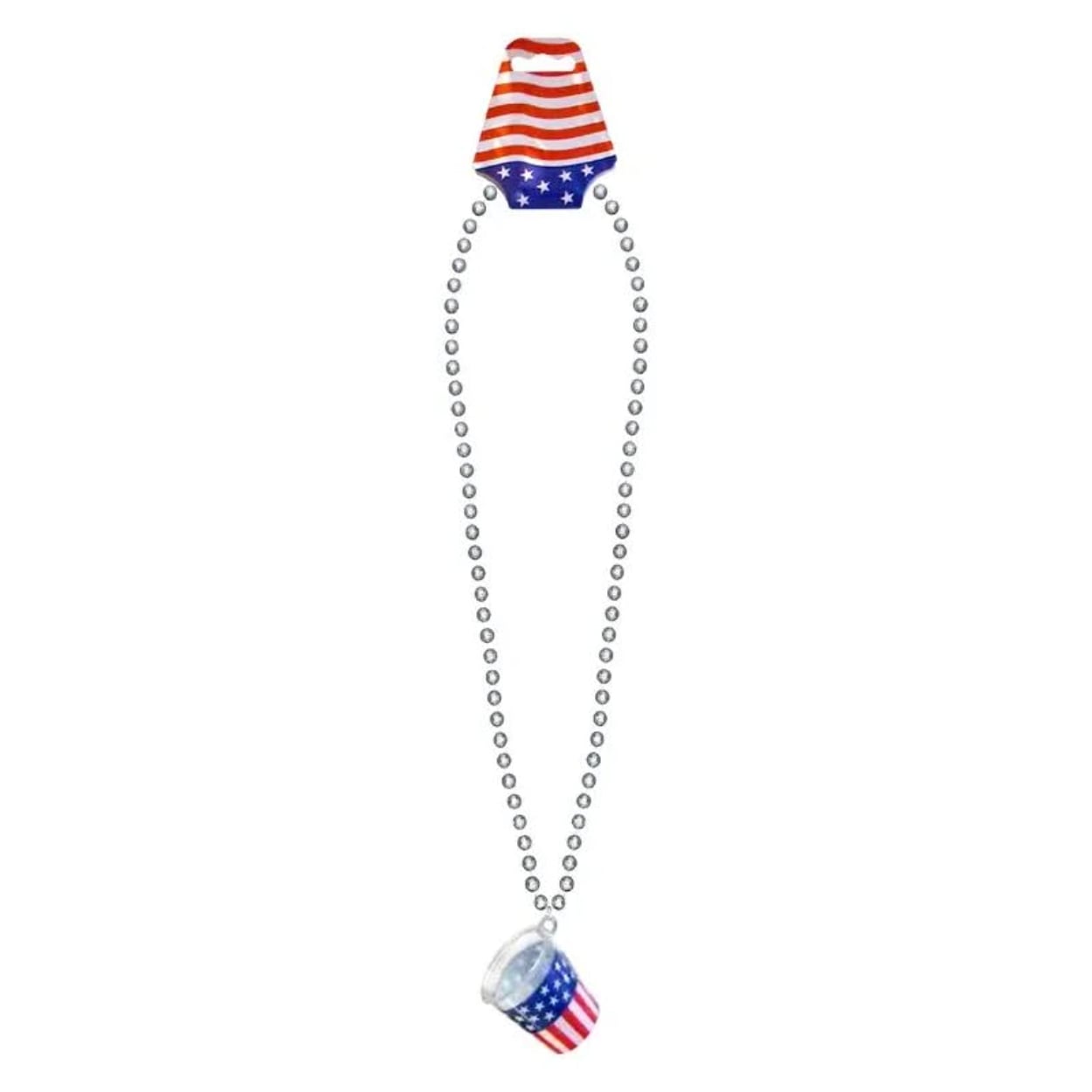 shopping-78.jpg USA Flag Shot Glass On Chain - Image 1